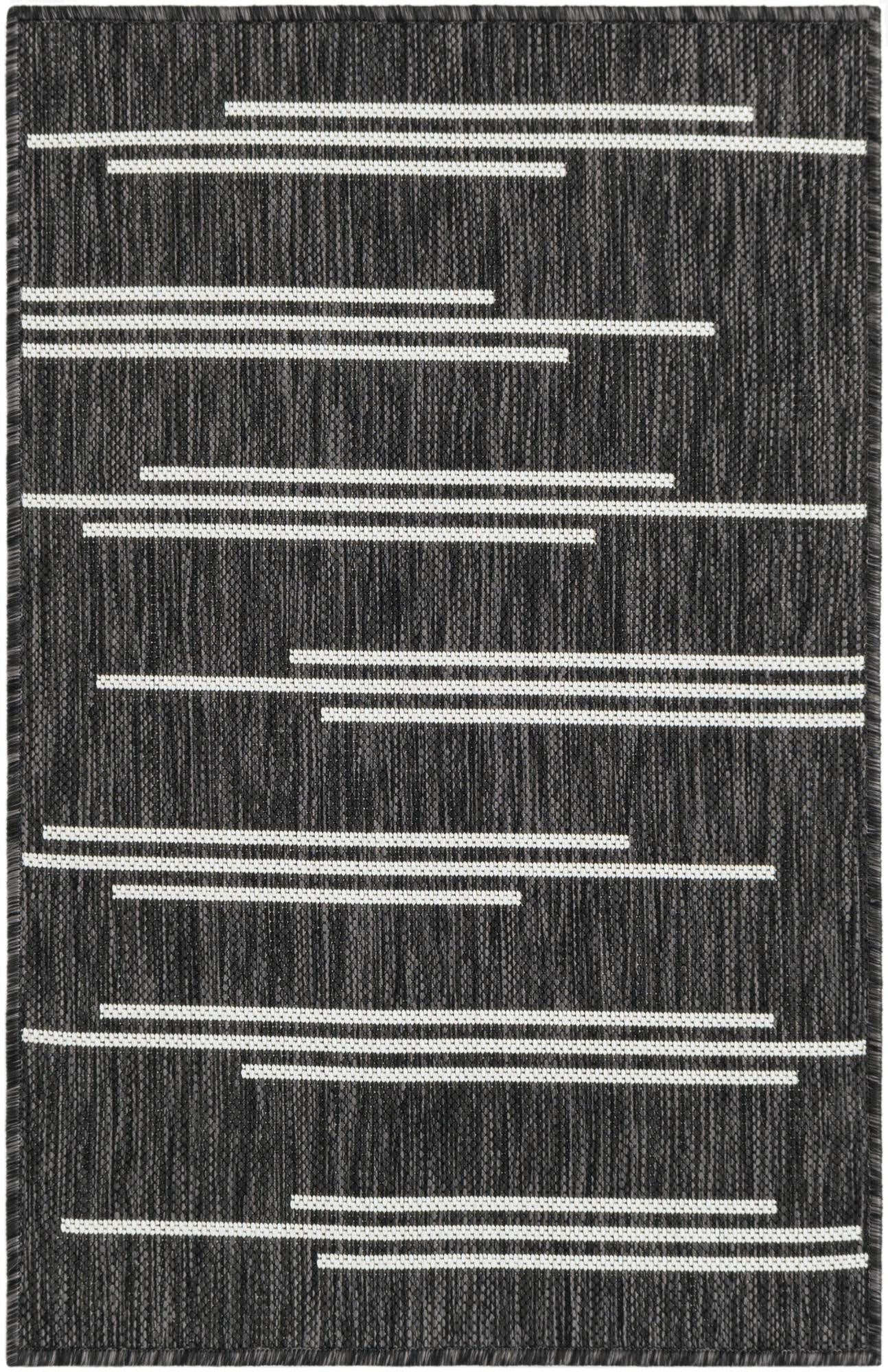 2' x 3'  Washable Modern Indoor / Outdoor Rug