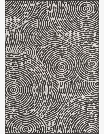 7' x 10' Easy-Clean Modern Indoor / Outdoor Rug