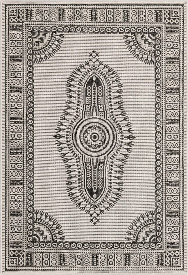 Detail image of 4' x 6' Easy-Clean Traditional Indoor / Outdoor Rug