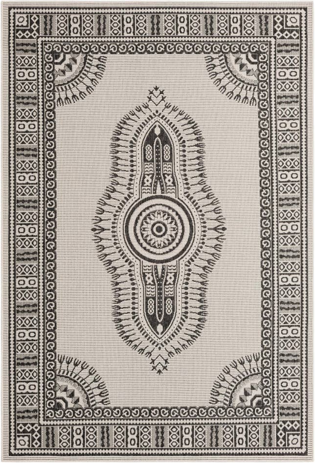 Detail image of 6' x 9' Easy-Clean Traditional Indoor / Outdoor Rug