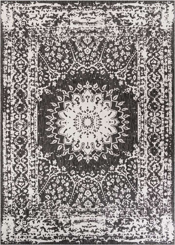 10' x 14' Easy-Clean Traditional Indoor / Outdoor Rug