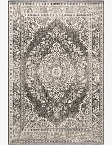125cm x 185cm Easy-Clean Traditional Indoor / Outdoor Rug