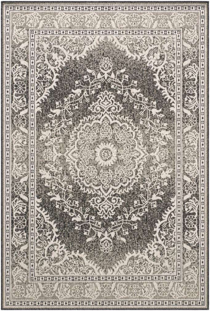 125cm x 185cm Easy-Clean Traditional Indoor / Outdoor Rug