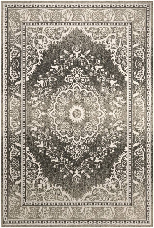 Detail image of 6' x 9' Easy-Clean Traditional Indoor / Outdoor Rug