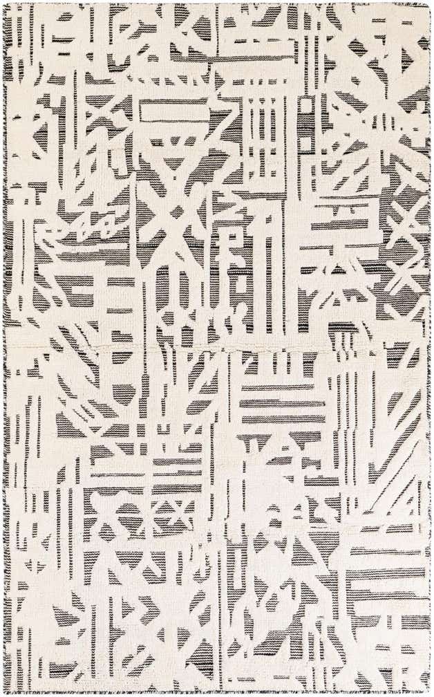 5' x 8' Hand Woven Prismatic Rug