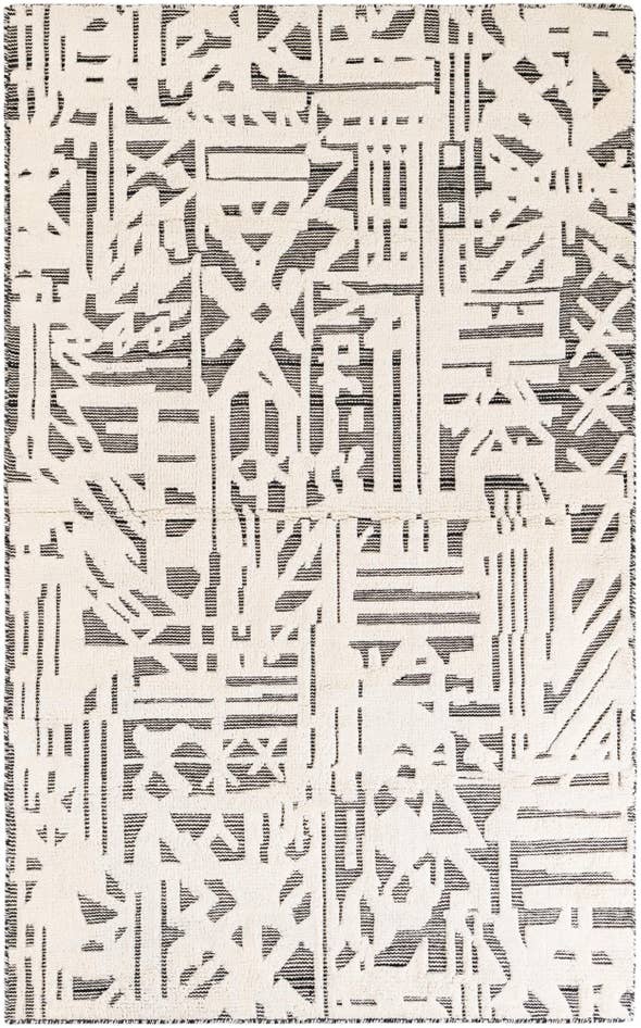 Detail image of 5' x 8' Hand Woven Prismatic Rug