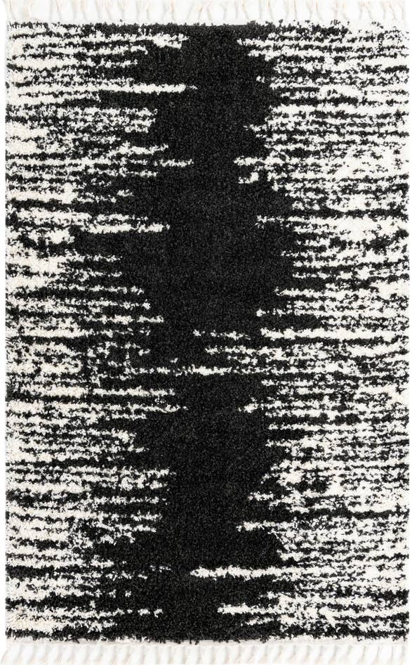 Detail image of 5' 3 x 8' Serenity Shag Rug