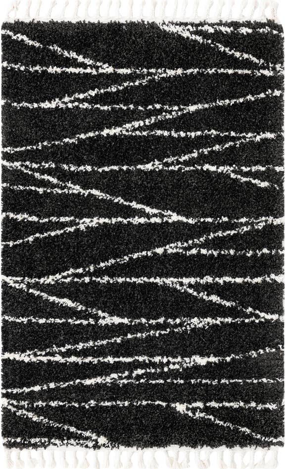 Detail image of 4' x 6' Serenity Shag Rug