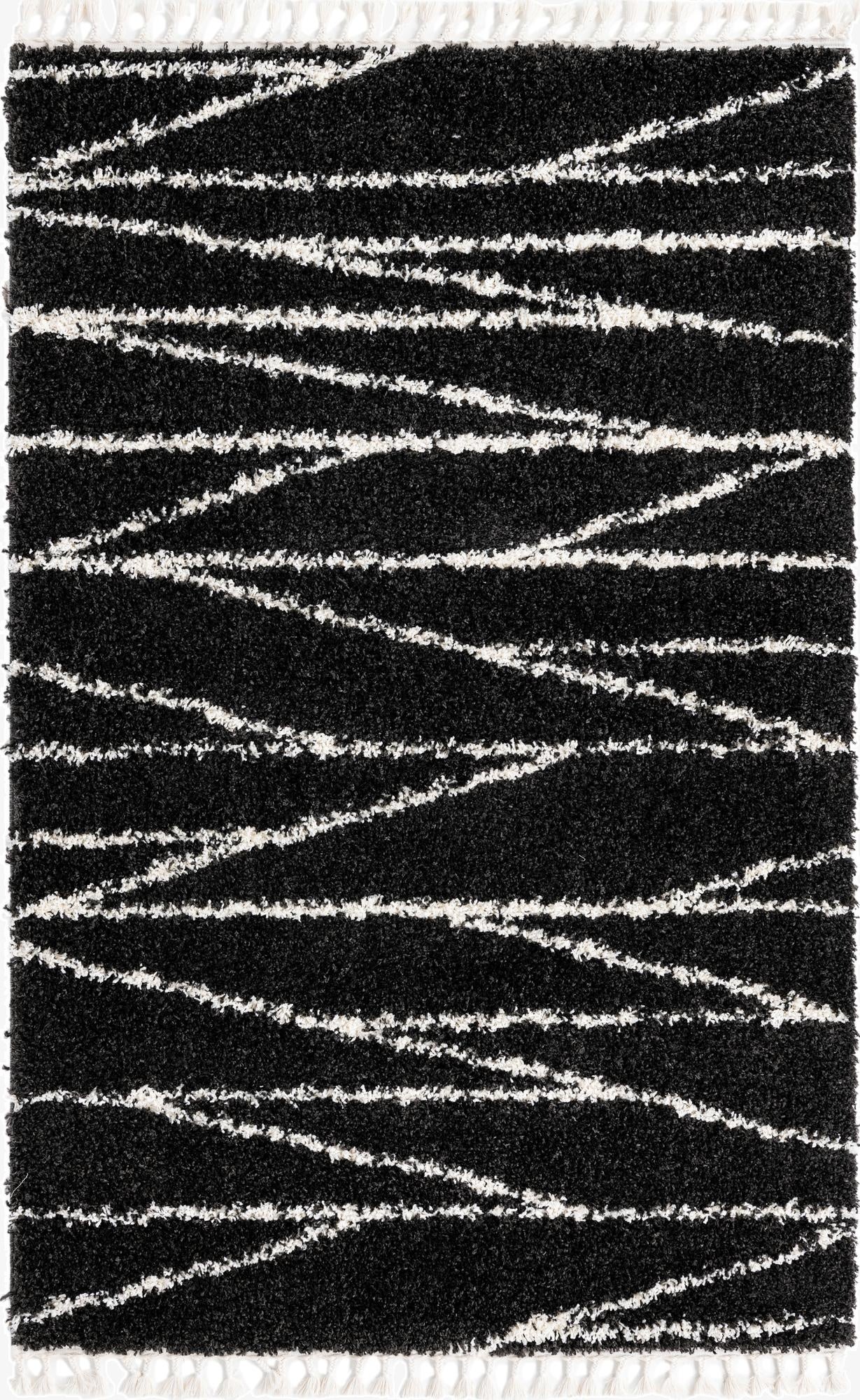 5' 3 x 8' Serenity Shag Rug