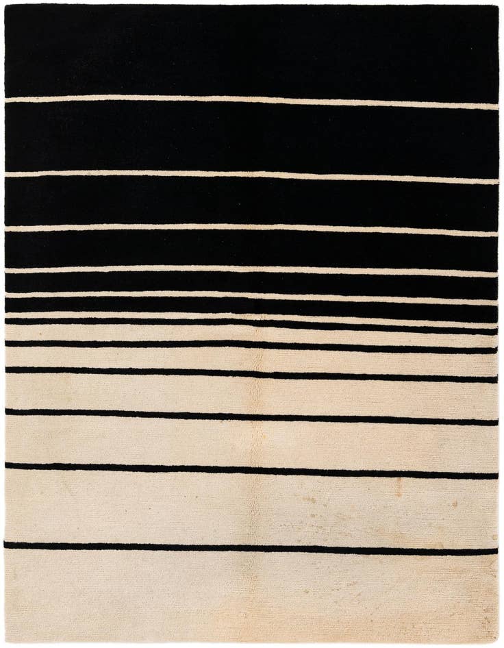 Detail image of 5' 8 x 7' 10 Hand Knotted Tibet Wool Rug