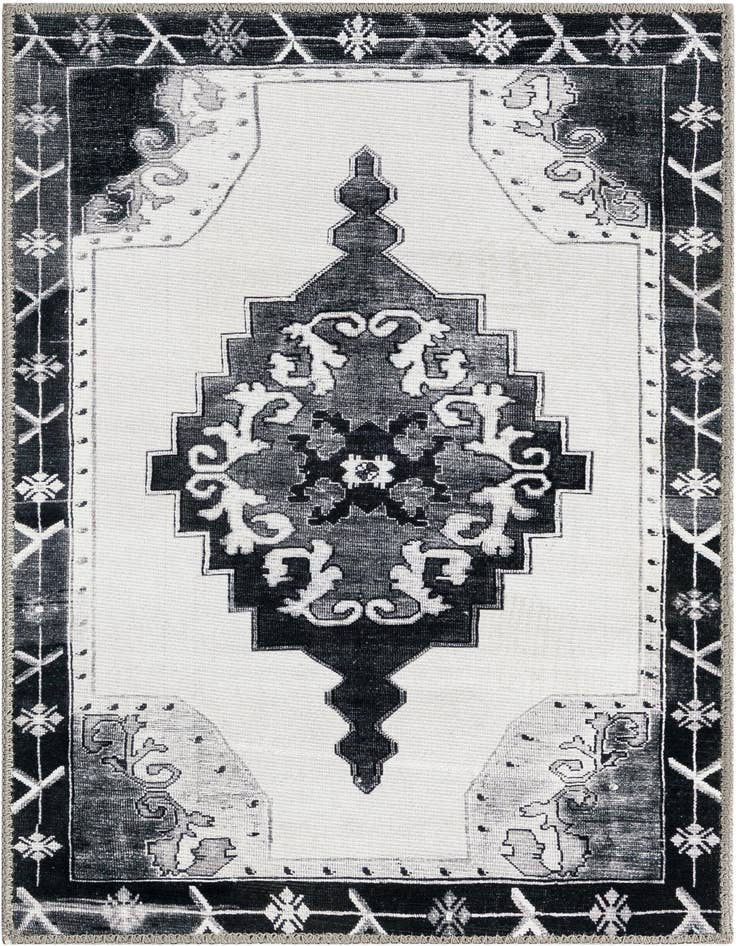 Detail image of 2' x 3' Washable Timeless Rug