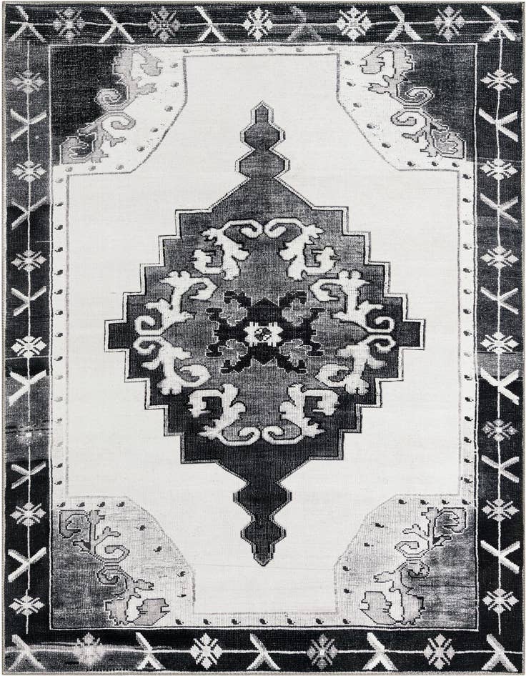 Detail image of 5' x 8' Washable Timeless Rug