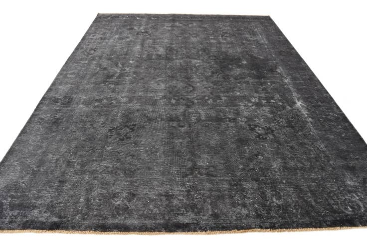 Detail image of 9' 4 x 12' 5 Hand Knotted Ultra Vintage Persian Wool Rug