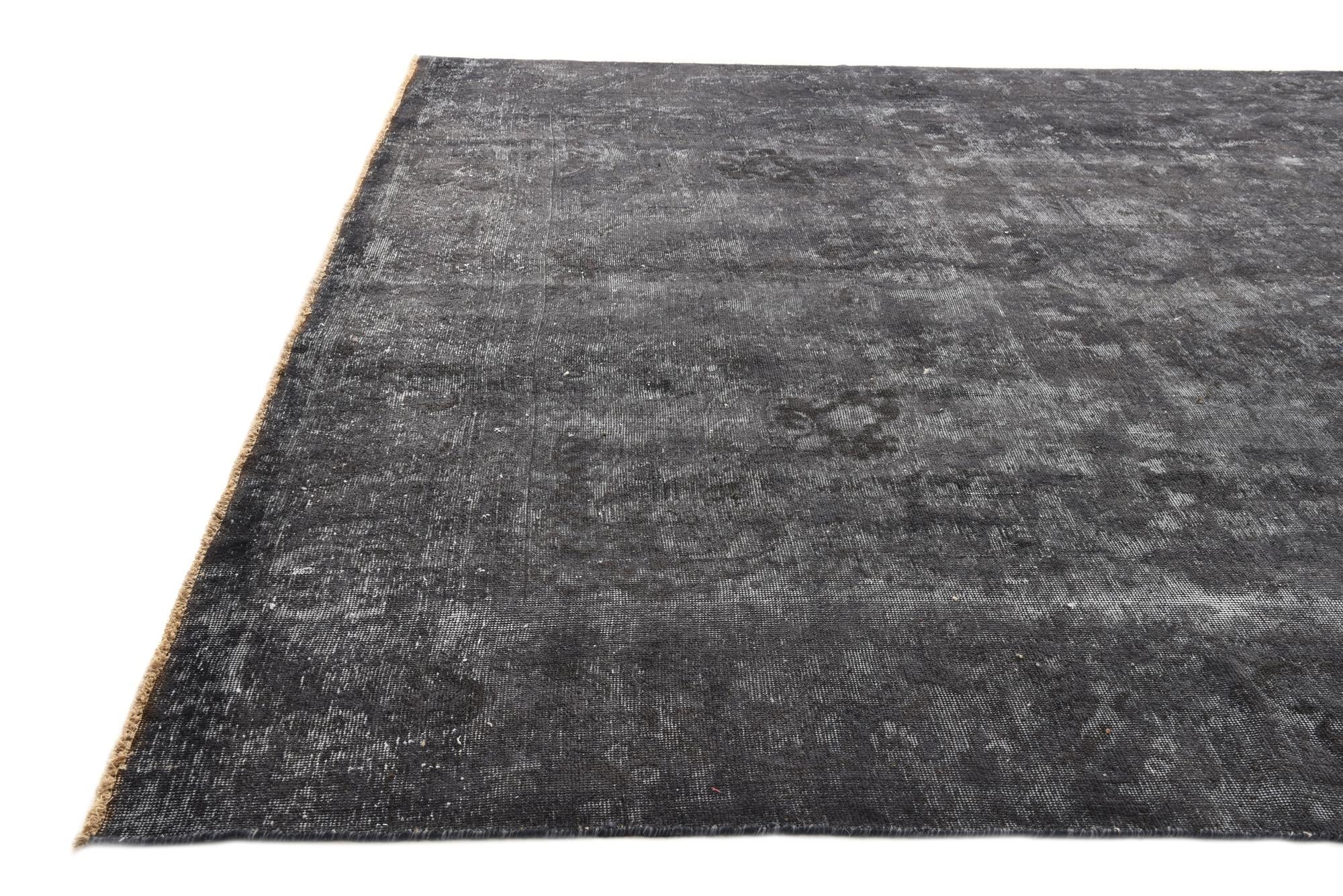 9' 4 x 12' 5 Hand Knotted Ultra Vintage Persian Wool Rug