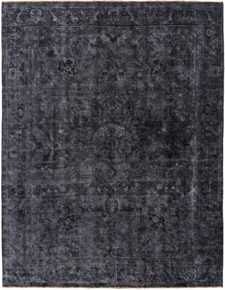 Detail image of 9' 4 x 12' 5 Hand Knotted Ultra Vintage Persian Wool Rug