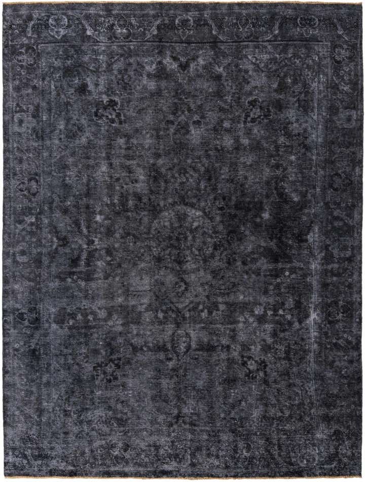 9' 4 x 12' 5 Hand Knotted Ultra Vintage Persian Wool Rug