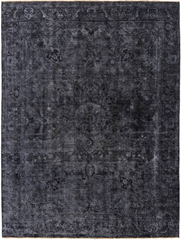 Detail image of 9' 4 x 12' 5 Hand Knotted Ultra Vintage Persian Wool Rug