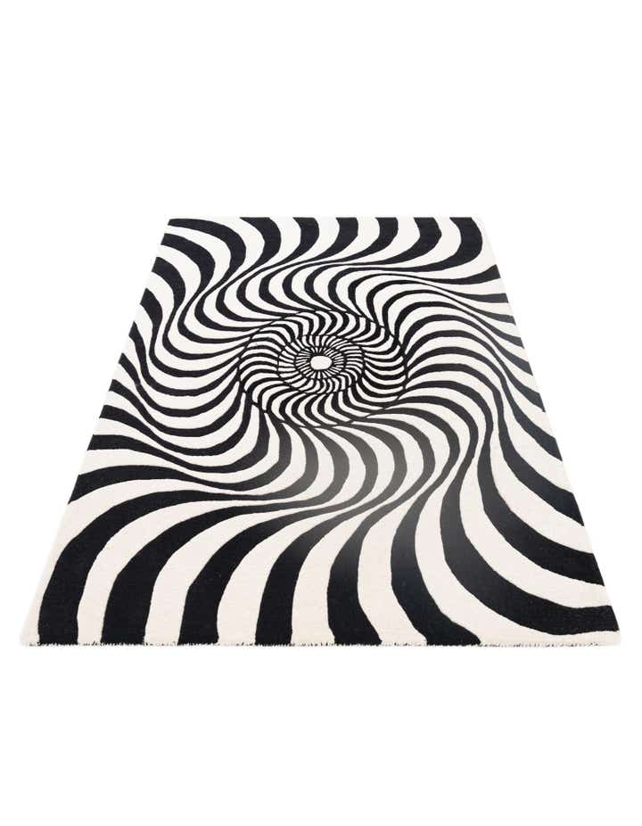 4' x 5' 10 Vortex Wool Rug
