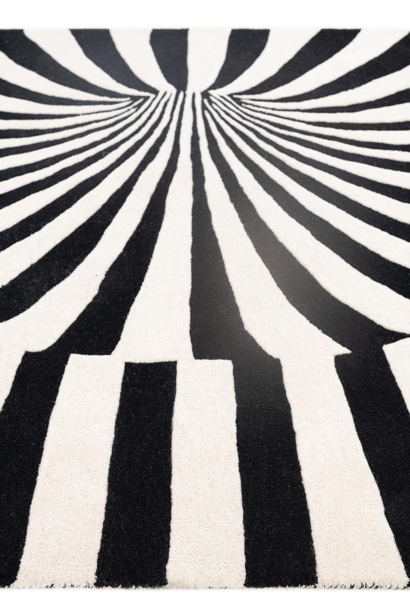 4' x 5' 10 Vortex Wool Rug
