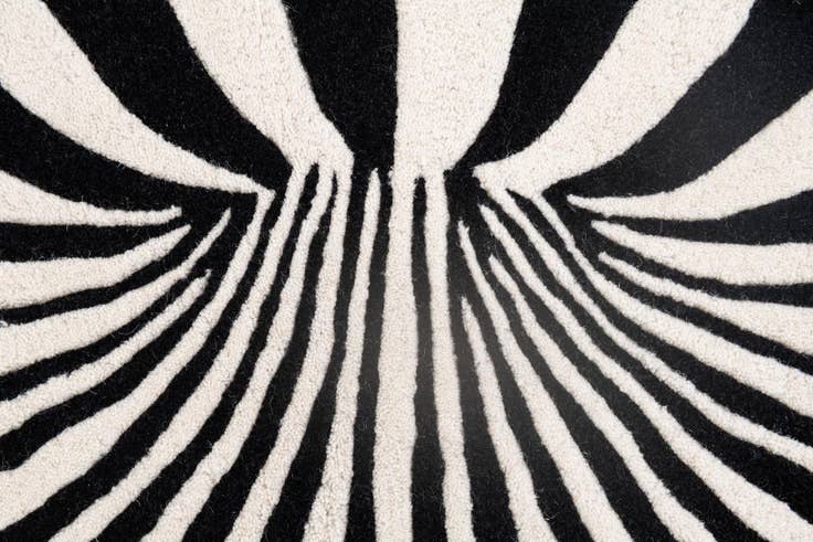 Detail image of 4' x 5' 10 Vortex Wool Rug