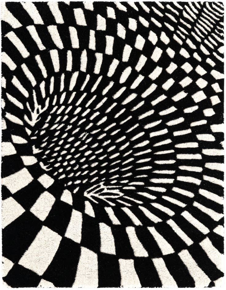 Detail image of 2' x 3' 1 Vortex Wool Rug