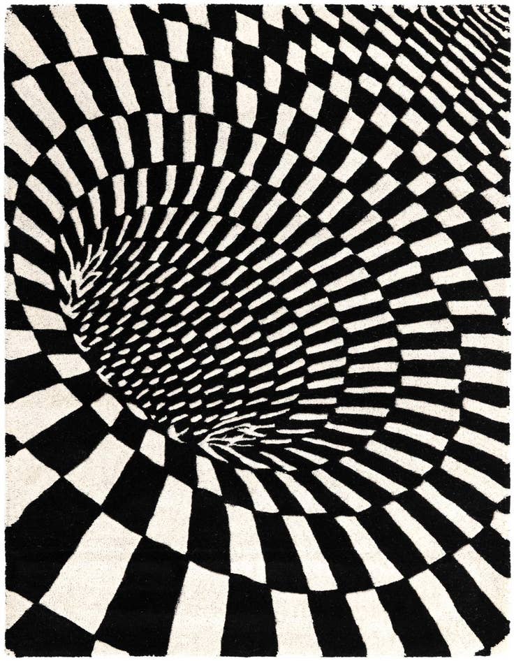 Detail image of 3' 3 x 5' 3 Vortex Wool Rug