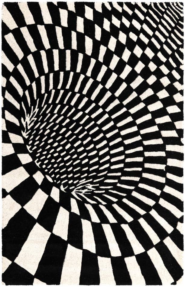 Detail image of 3' 3 x 5' 3 Vortex Wool Rug
