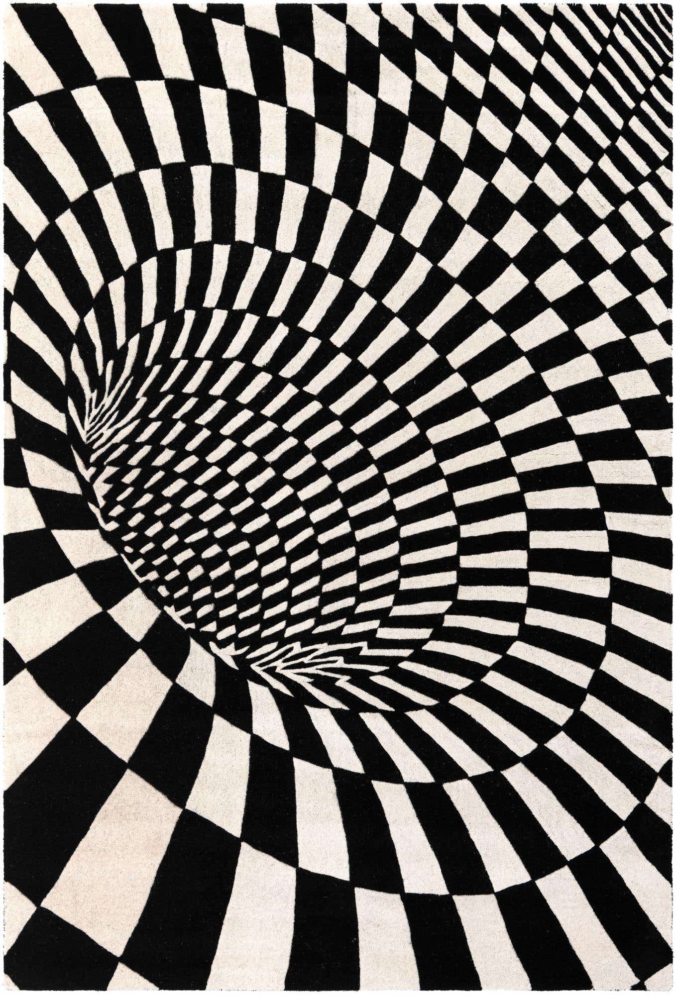 6' 1 x 9' Vortex Wool Rug