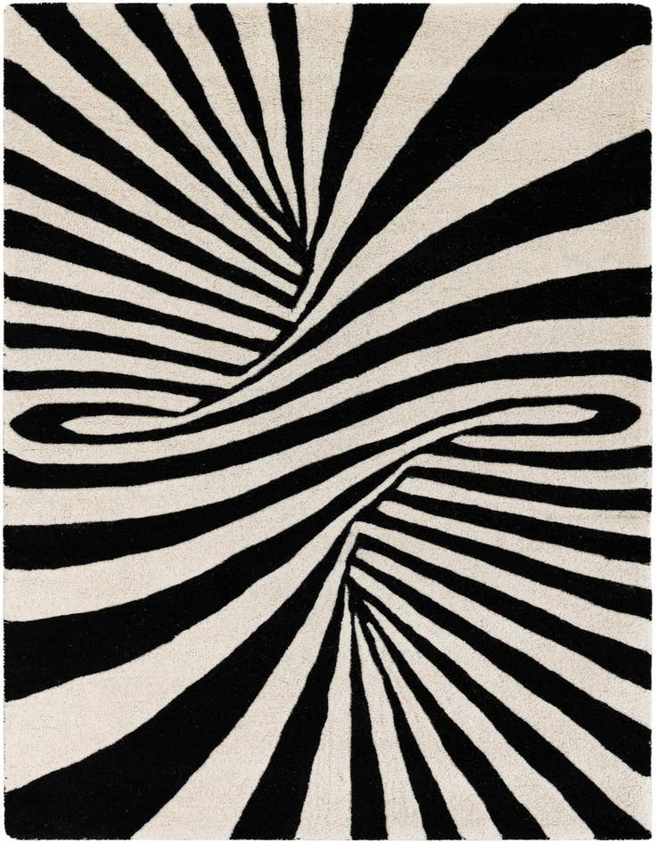 Detail image of 3' 3 x 5' 3 Vortex Wool Rug