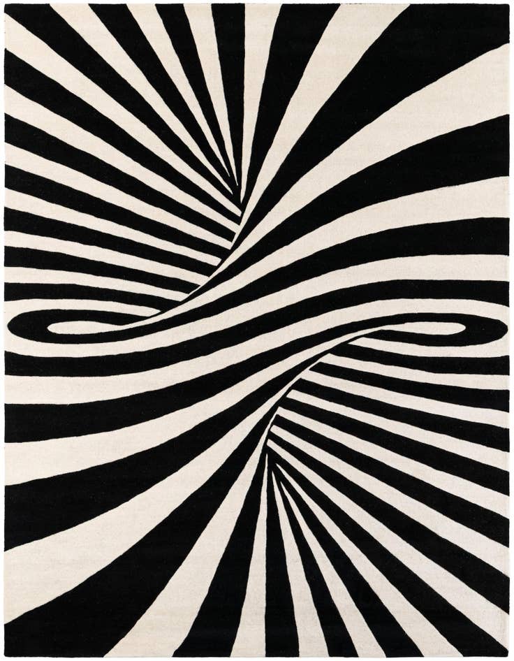 Detail image of 9' x 12' Vortex Wool Rug