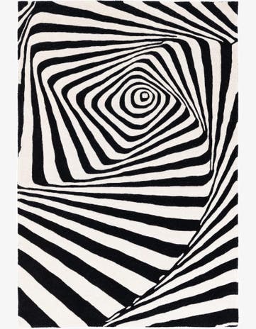 4' x 5' 10 Vortex Wool Rug