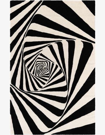 5' 1 x 8' Vortex Wool Rug