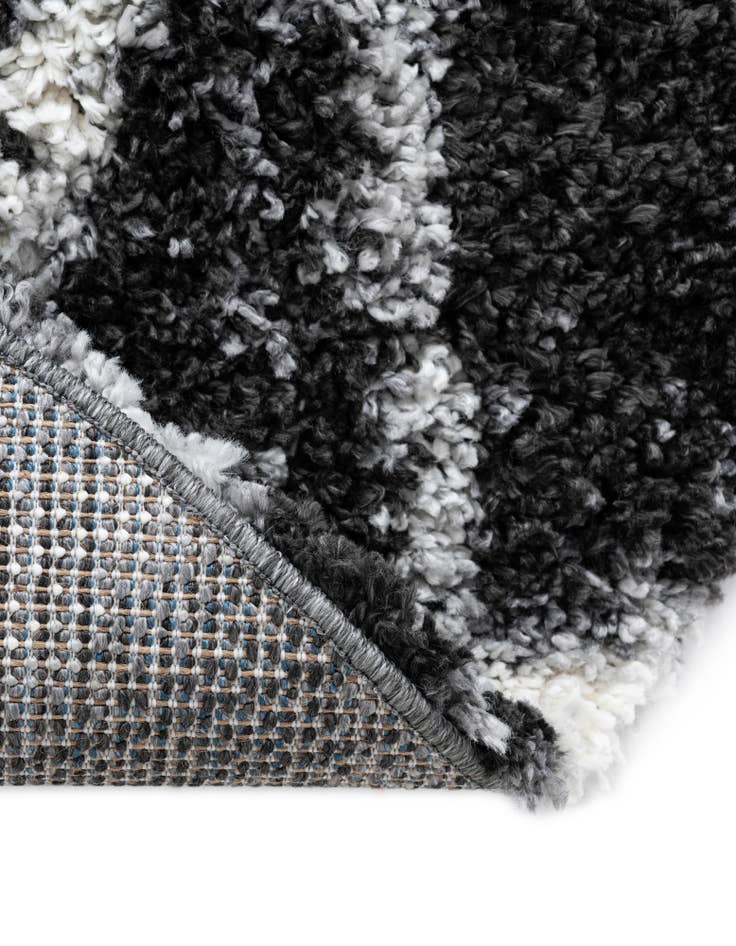 Detail image of 160cm x 160cm Lagom Shag Round Rug