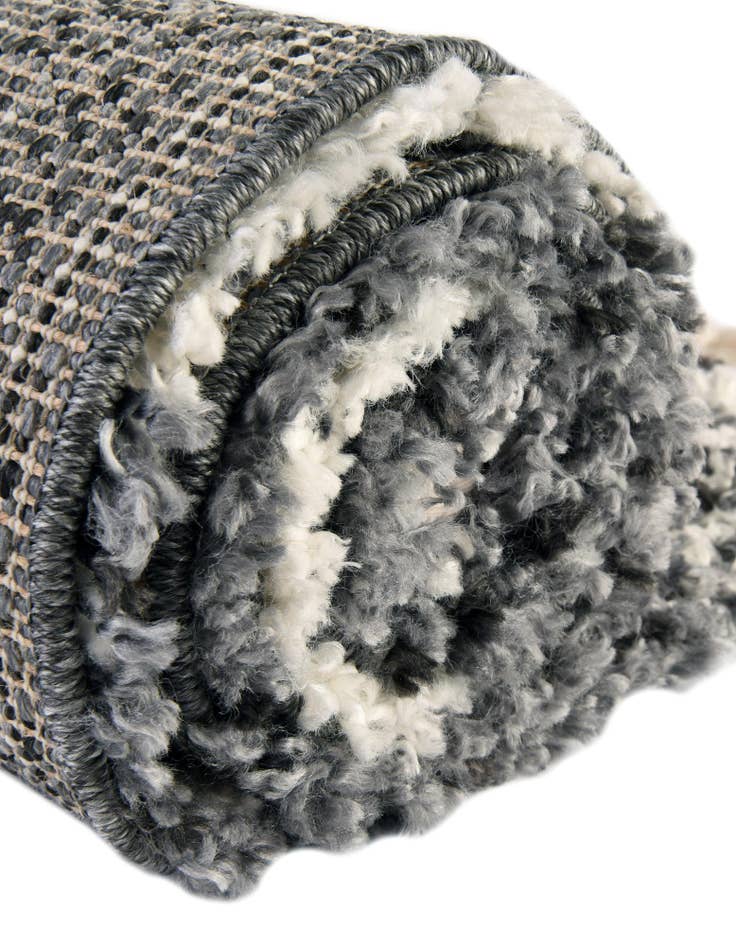 Detail image of 160cm x 160cm Lagom Shag Round Rug