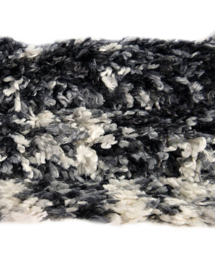 Detail image of 160cm x 160cm Lagom Shag Round Rug