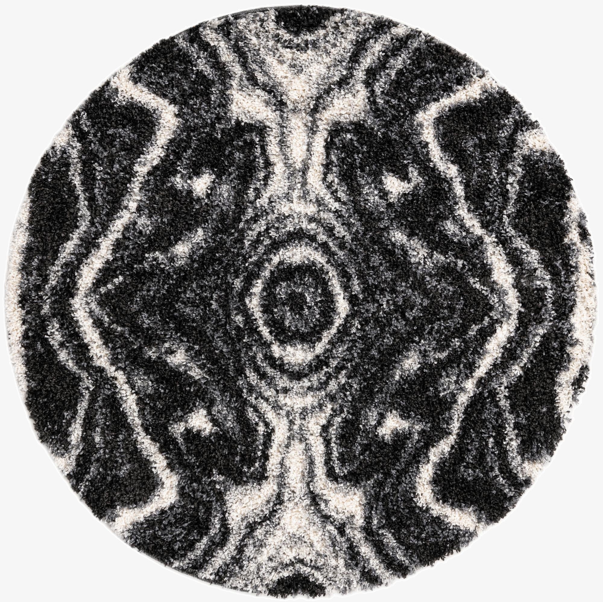 Primary image 160cm x 160cm Lagom Shag Round Rug
