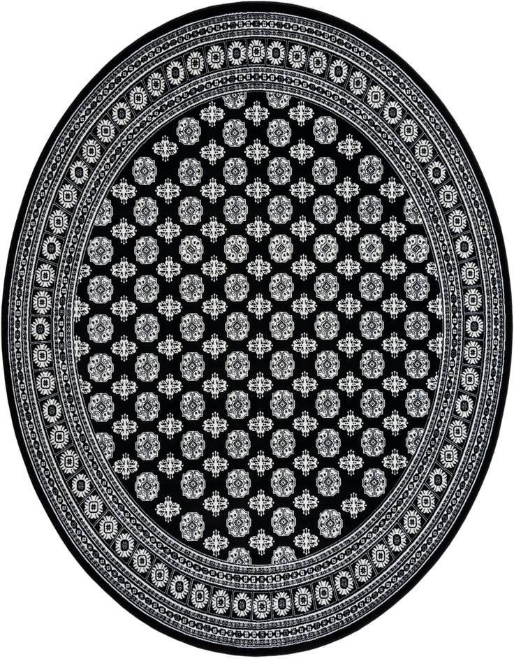 Detail image of 10' x 10' Bokhara Round Rug
