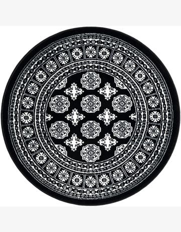 3' x 3' Bokhara Round Rug