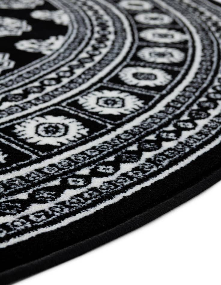 Detail image of 7' 10 x 7' 10 Bokhara Round Rug