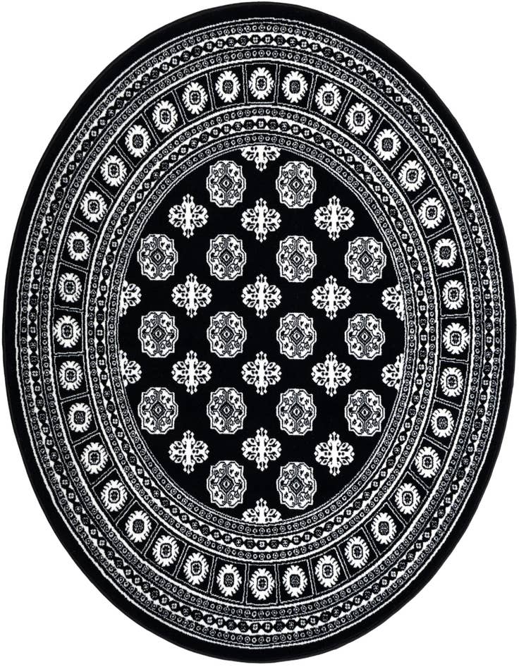 Detail image of 5' 3 x 5' 3 Bokhara Round Rug