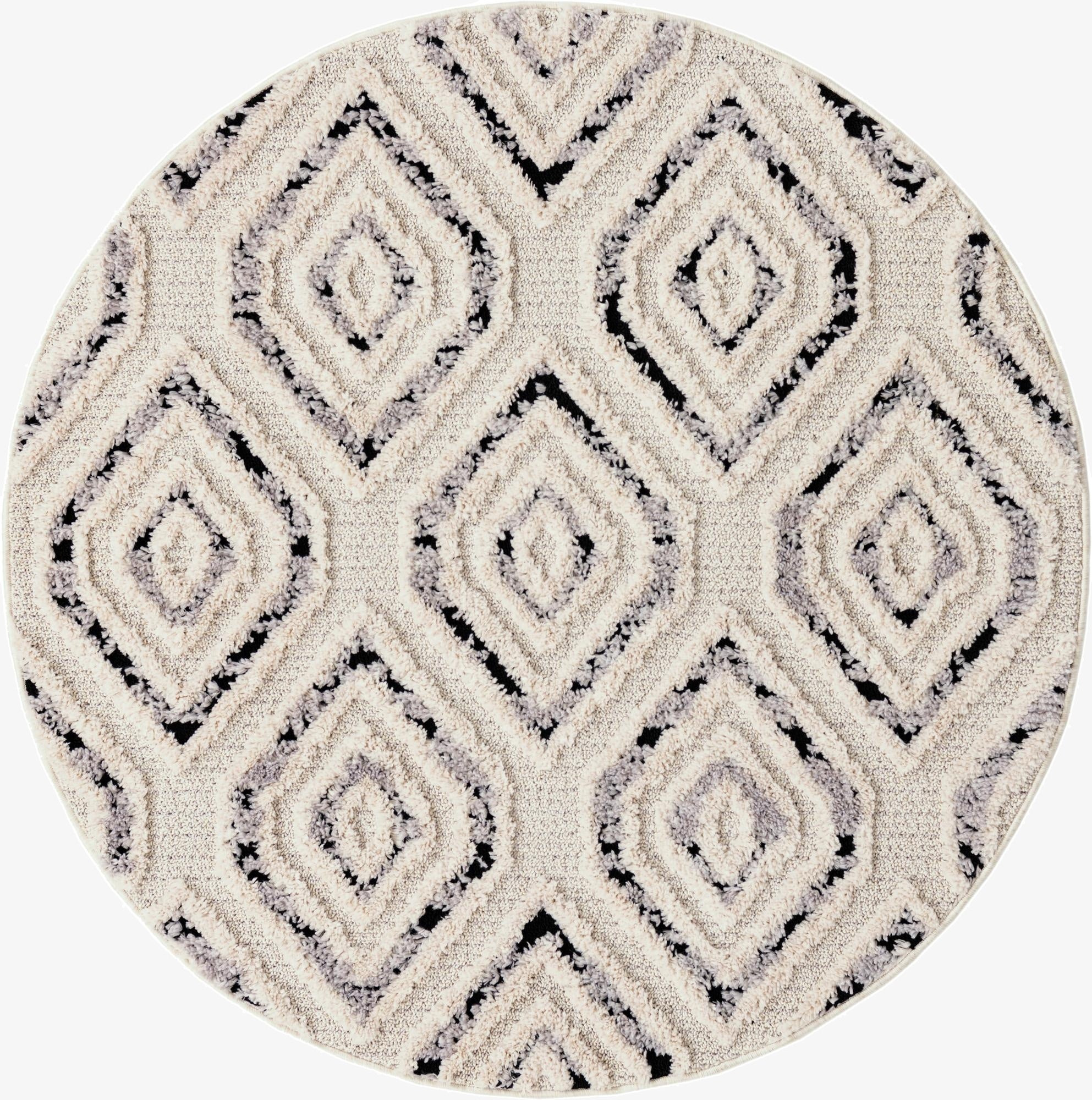 4' x 4' Cherokee Round Rug