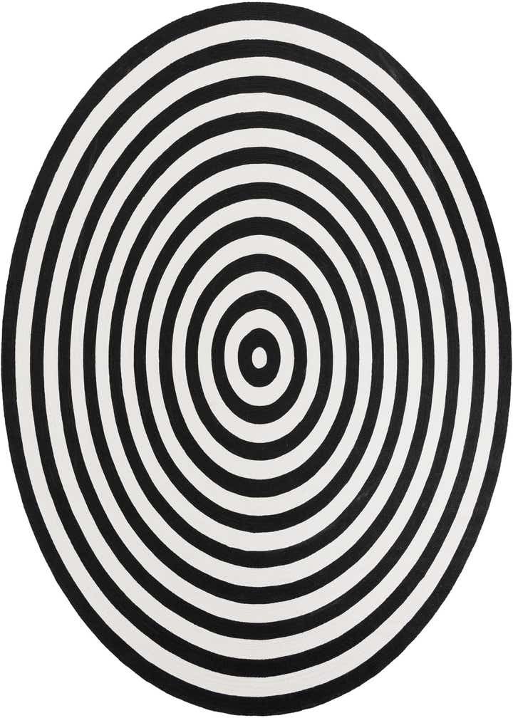 10' x 10' Easy-Clean Eco Verse Washable Indoor / Outdoor Round Rug