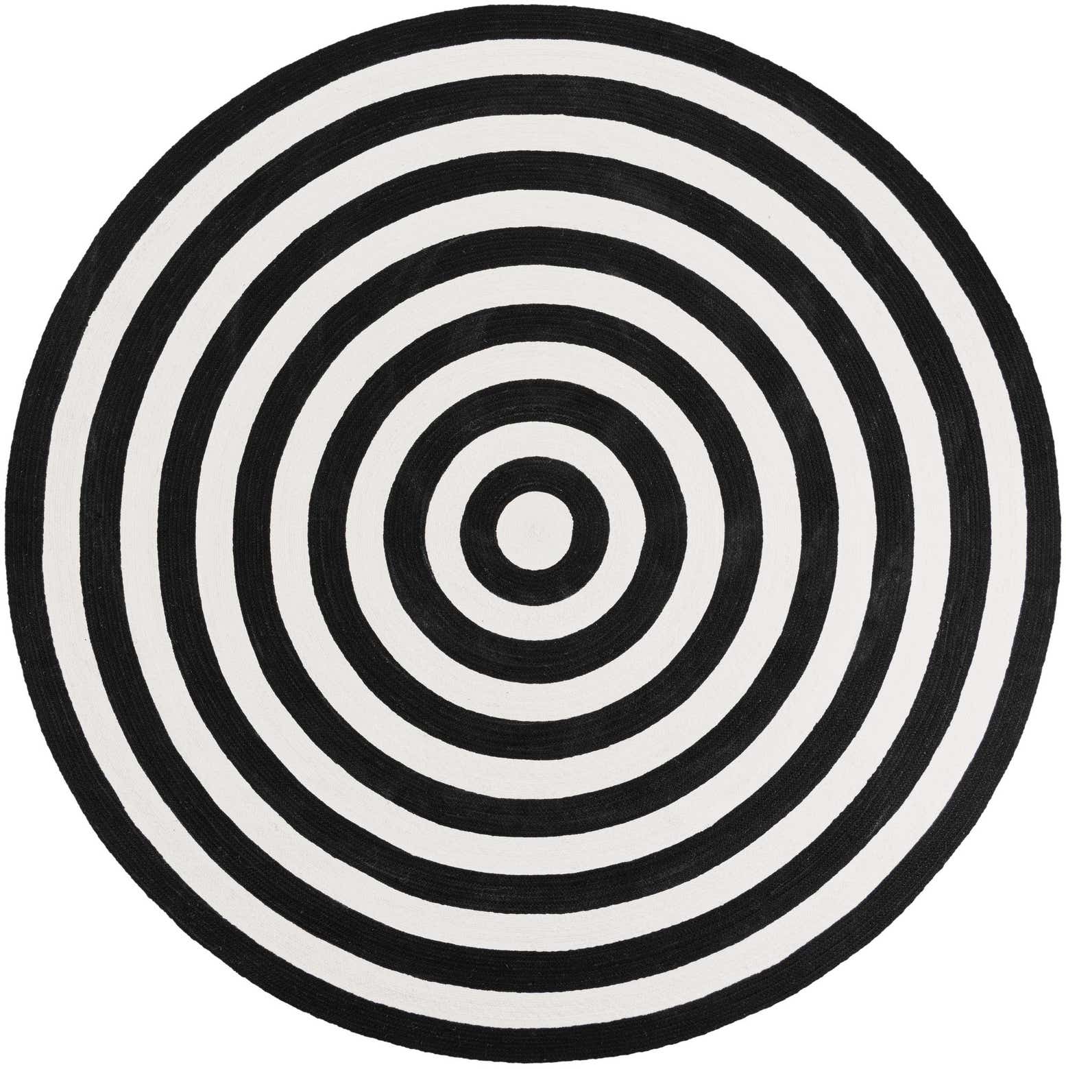 7' 10 x 7' 10 Easy-Clean Eco Verse Washable Indoor / Outdoor Round Rug