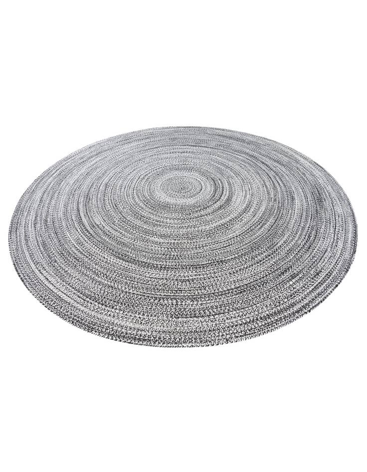 Detail image of 10' x 10'  Hand Woven Eco Verse   Washable Indoor / Outdoor Round Rug