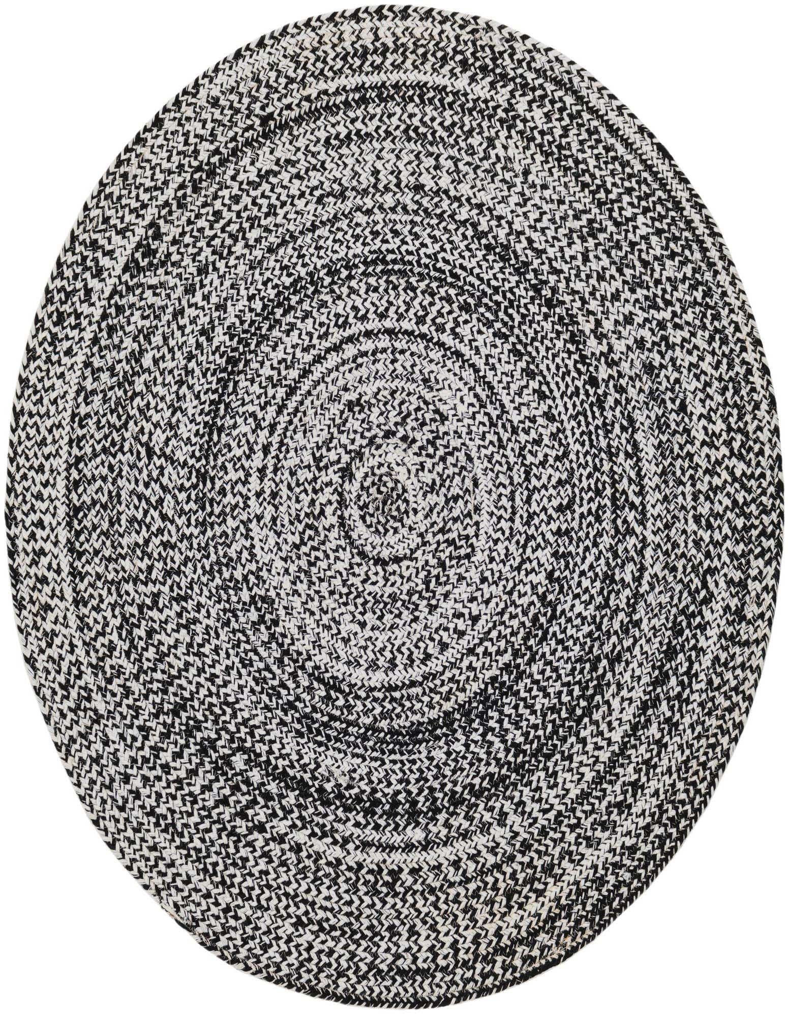 3' 3 x 3' 3 Easy-Clean Eco Verse Washable Indoor / Outdoor Round Rug