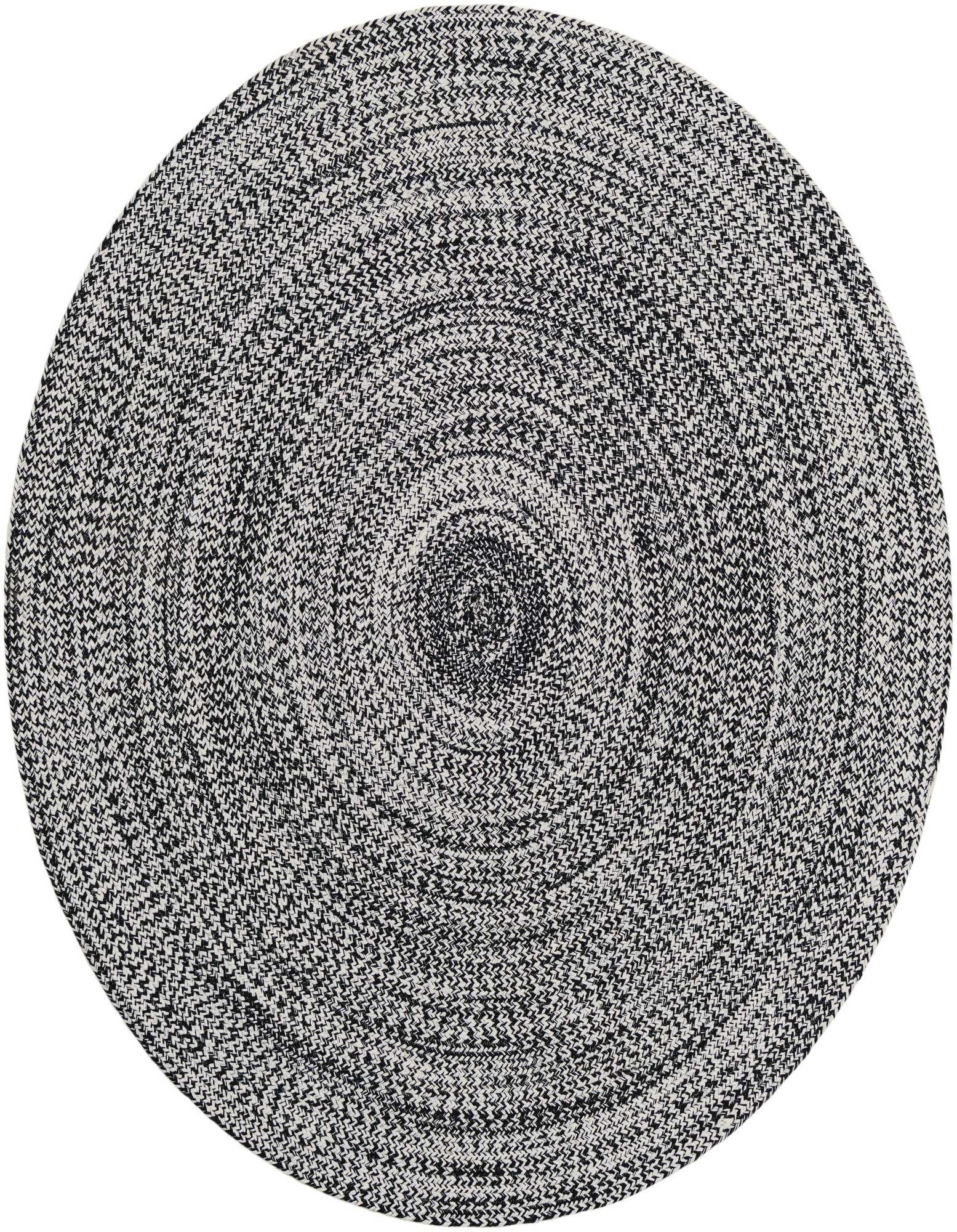 5' 3 x 5' 3 Easy-Clean Eco Verse Washable Indoor / Outdoor Round Rug