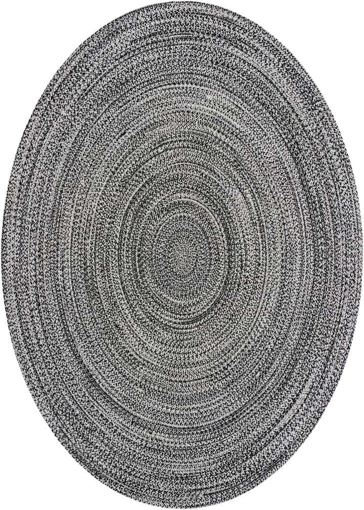 7' 10 x 7' 10 Easy-Clean Eco Verse Washable Indoor / Outdoor Round Rug