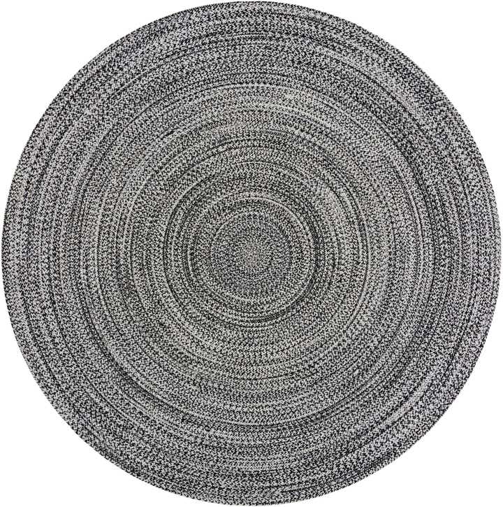 7' 10 x 7' 10 Easy-Clean Eco Verse Washable Indoor / Outdoor Round Rug