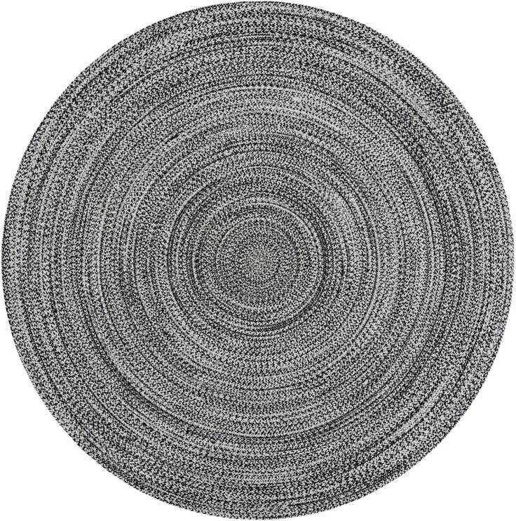 Detail image of 7' 10 x 7' 10 Easy-Clean Eco Verse Washable Indoor / Outdoor Round Rug