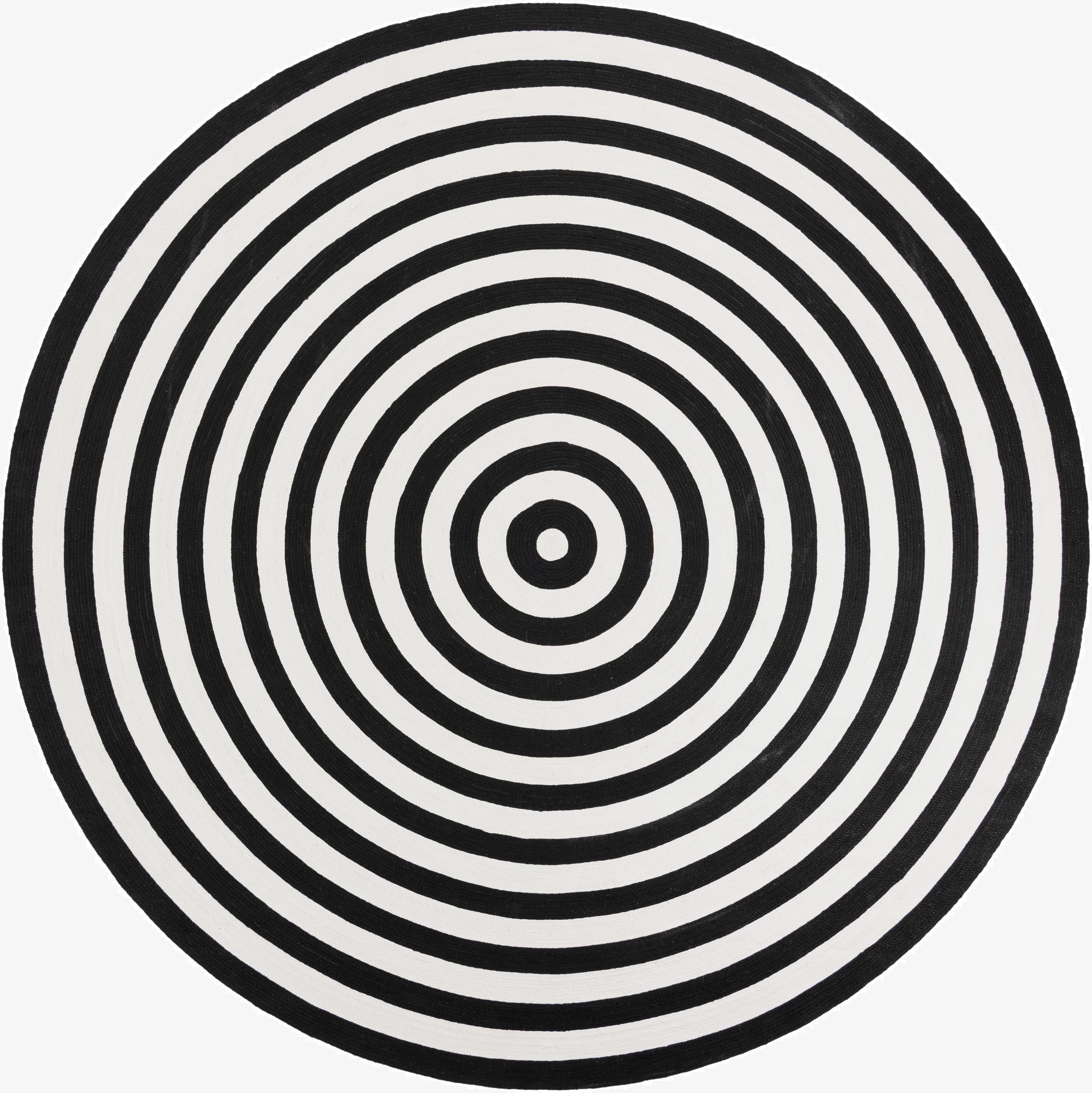 10' x 10'  Hand Woven Eco Verse   Washable Indoor / Outdoor Round Rug